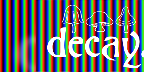 Cover image for decay.