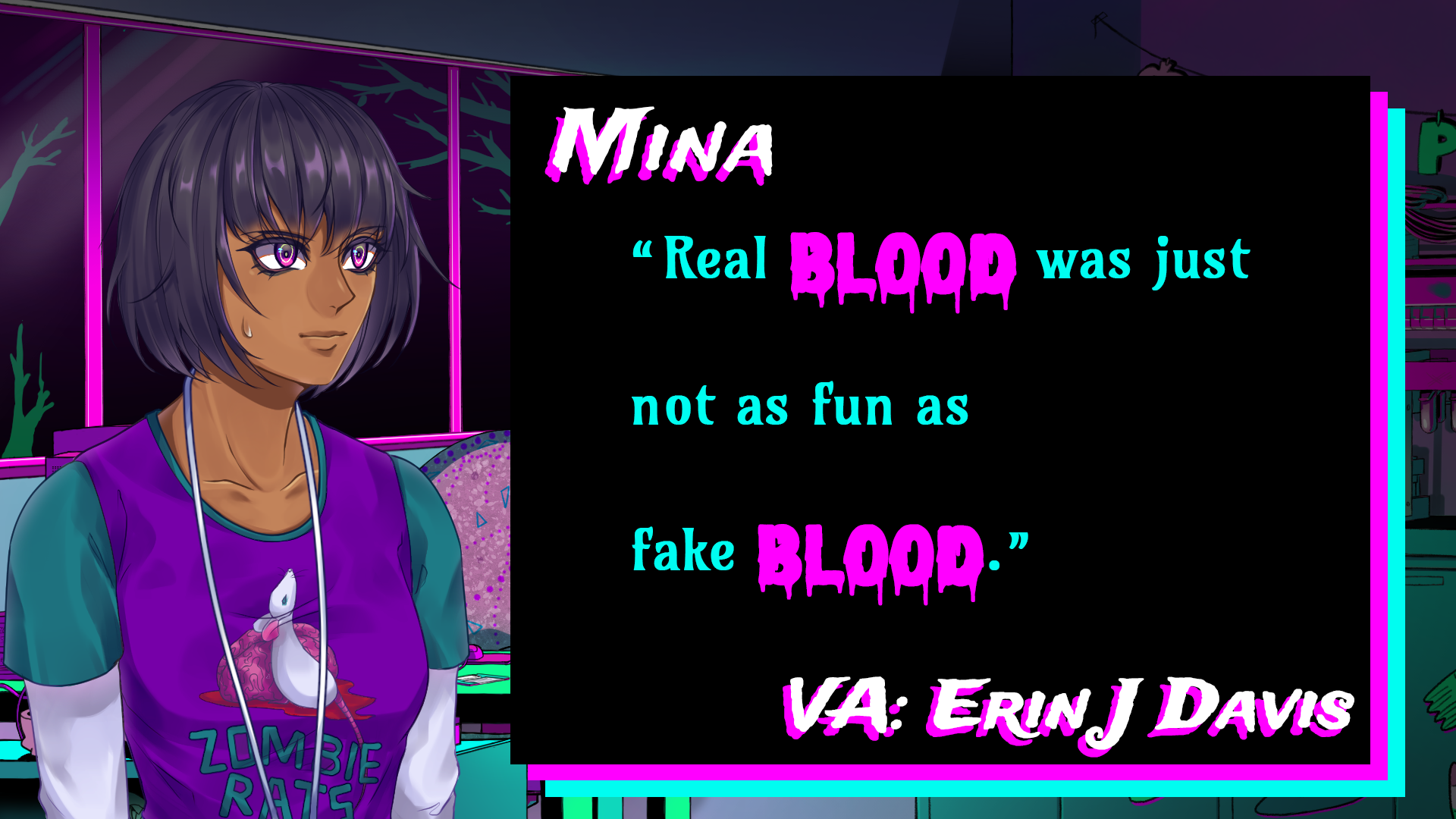 Review: Night of the Lesbian Vampires - VN Game Den