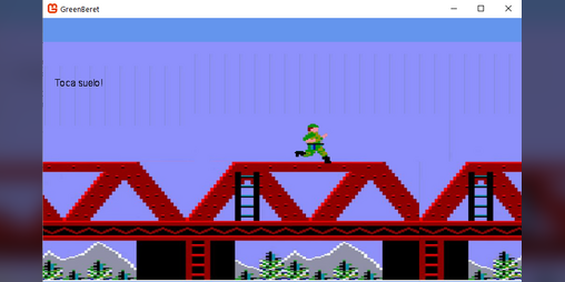 Cover image for Green Beret (Amstrad CPC Remake)
