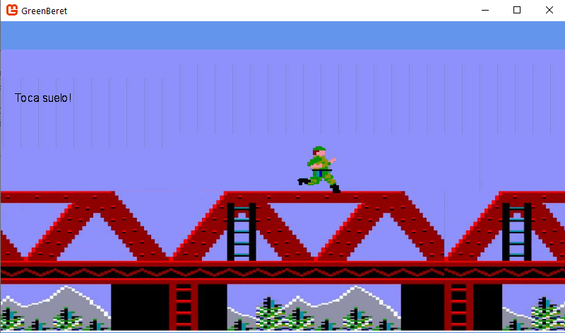 Cover image for Green Beret (Amstrad CPC Remake)