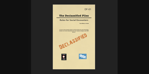 Cover image for The Declassified Files: Social Encounter Rules