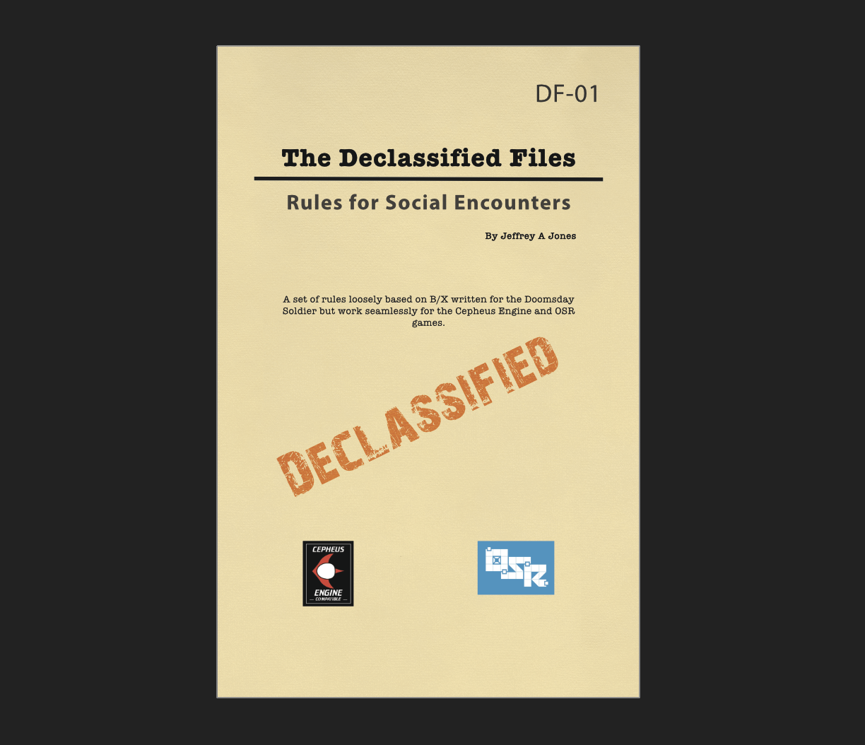 Cover image for The Declassified Files: Social Encounter Rules