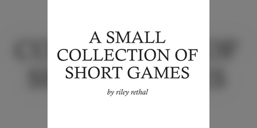 Cover image for a small collection of short games