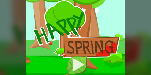 Cover image for happy spring