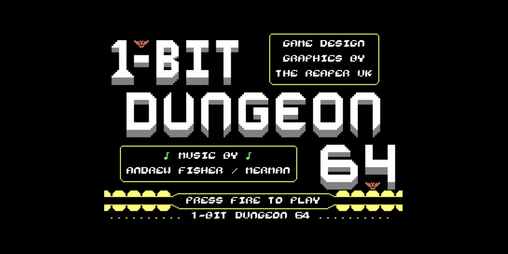 Cover image for 1-Bit Dungeon 64 (C64)