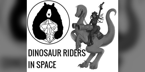 Cover image for Dinosaur Riders In Space