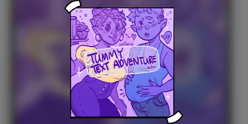 Cover image for Sonftboiz Tummy Text Adventure Game (BETA)