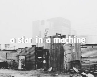 a star in a machine  