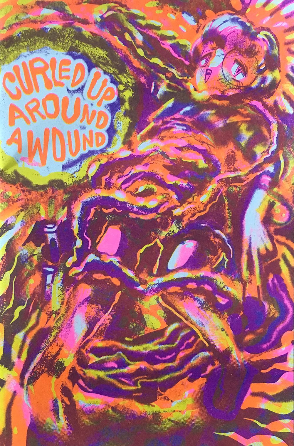 Cover image for Curled Up Around a Wound (2017)