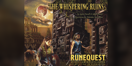 Cover image for The Whispering Ruins (RuneQuest)