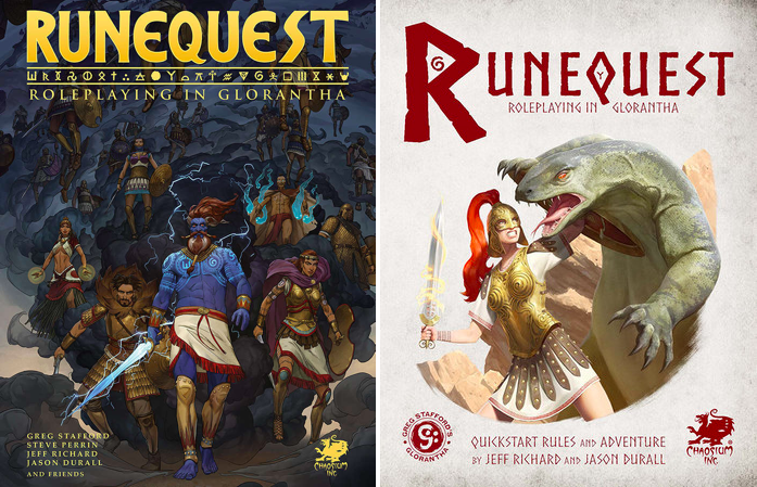 RuneQuest Core Rules & RuneQuest Quickstart and Adventure