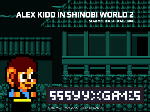 Alex Kidd in Shinobi World 2 [Sega Master System Remix]