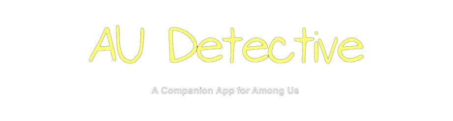 Among Us Detective - Companion app for Among Us