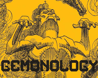 Gemonology   - A minimalist RPG  with Rules light and lots of fun!!! 