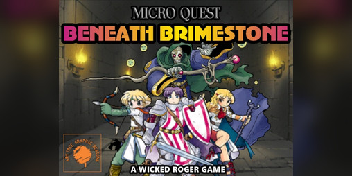 Cover image for Micro Quest: Beneath Brimestone