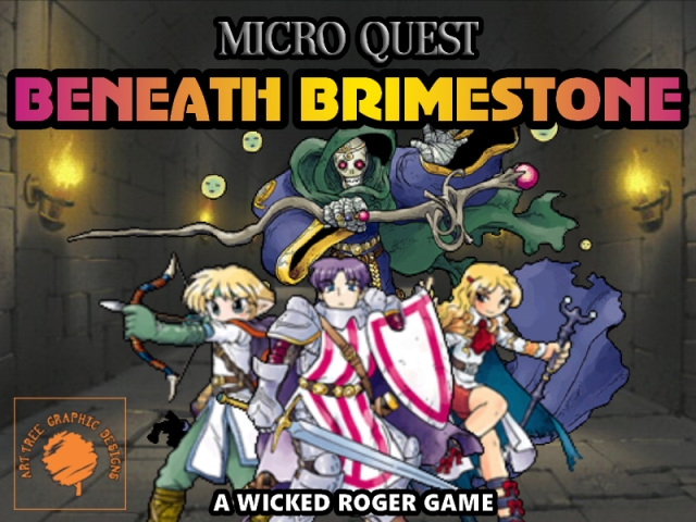 Cover image for Micro Quest: Beneath Brimestone