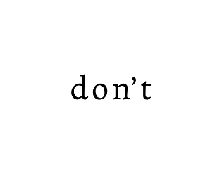don't read this