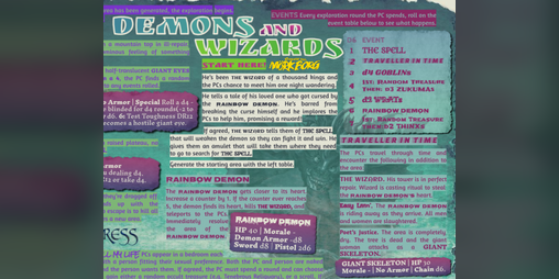 Cover image for Demons and Wizards