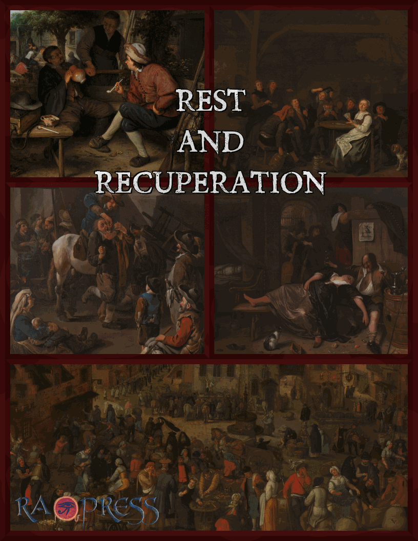 Rest and Recuperation for dnd 5e by Ra Press