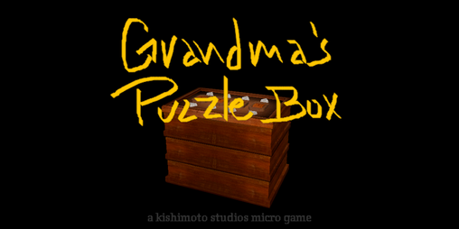 Cover image for Grandma's Puzzle Box