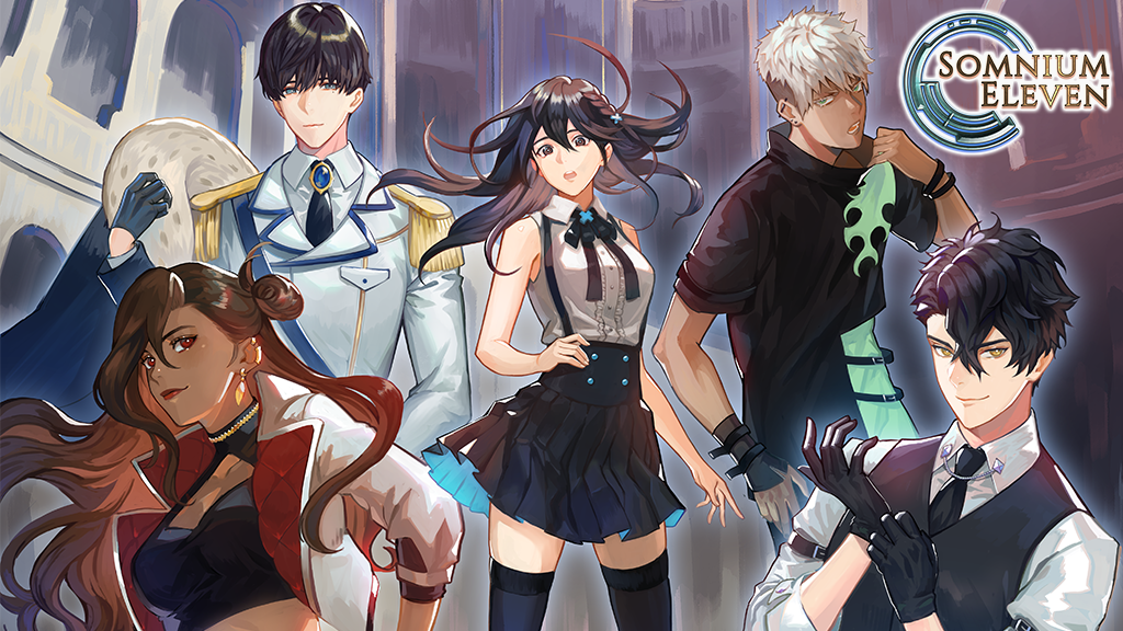 Somnium Eleven Mobile Game: Otome Dating Sim Text-Based RPG