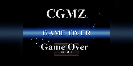 Cover image for [CGMZ] Game Over for RPG Maker MZ