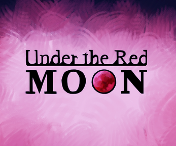 under a red moom