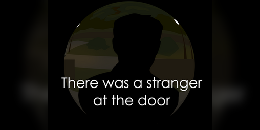 Cover image for There was a stranger at the door