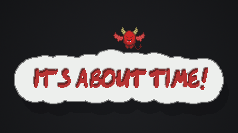 It's About time!