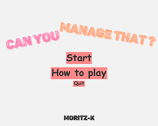 Can You Manage That?
