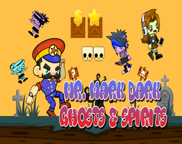 Mr. Mark Dark: Ghosts and Spirits cover