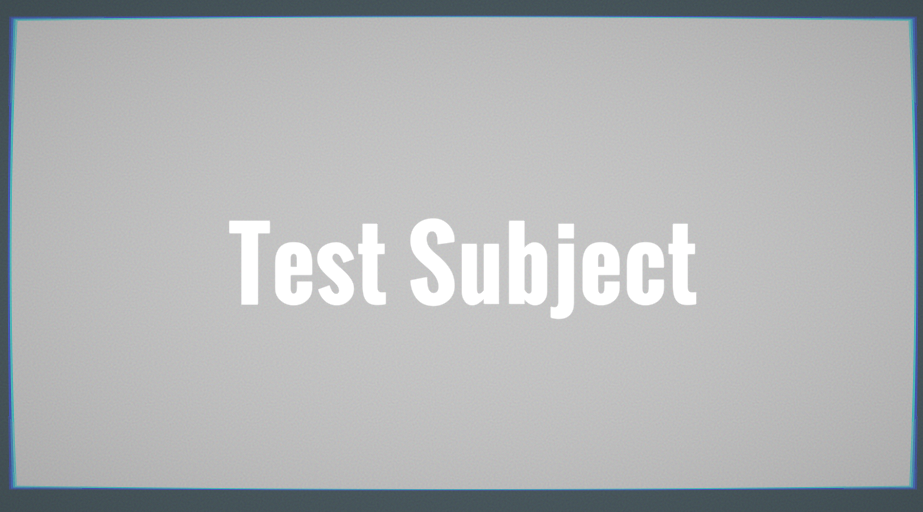 Test Subject Full Ver.