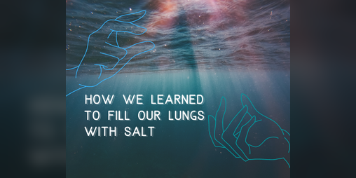 Cover image for how we learned to fill our lungs with salt