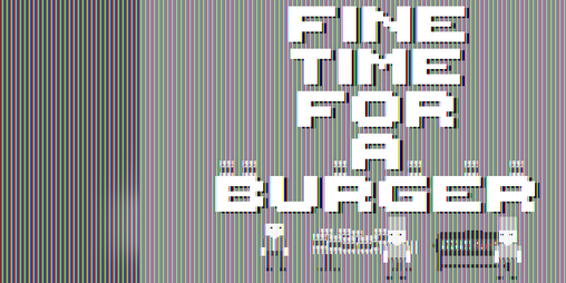 Cover image for FINE TIME FOR A BURGER
