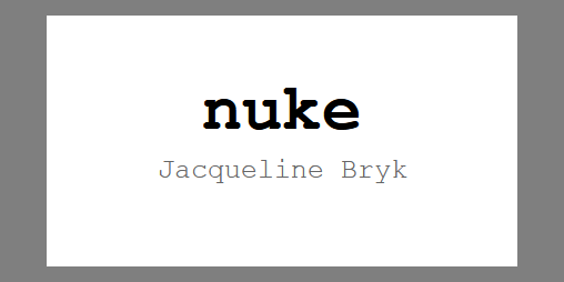 Cover image for nuke