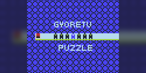 Cover image for 行列のできるパズル(GYORETU PUZZLE)