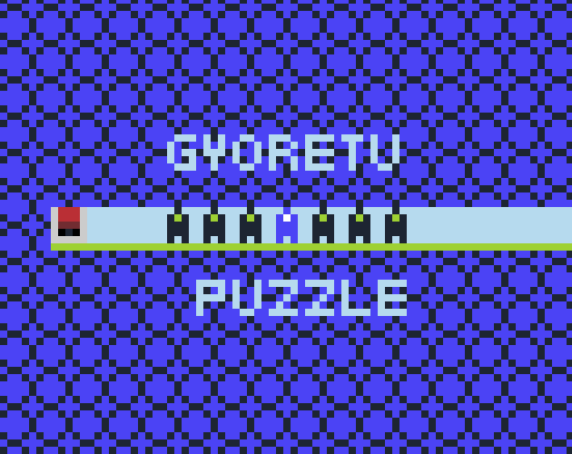 Cover image for 行列のできるパズル(GYORETU PUZZLE)