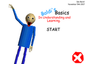 ALL CHARACTERS! Baldi's Basics in Education and Learning (BETA) 