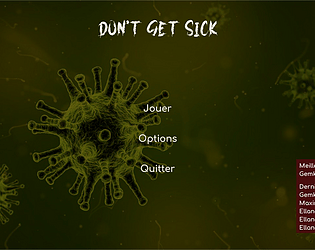 Don't Get Sick