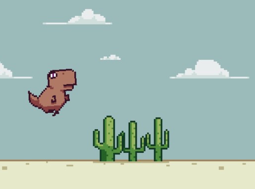 GitHub - htchristie/dino-run: Clone of Chrome's Dino Game using Javascript.