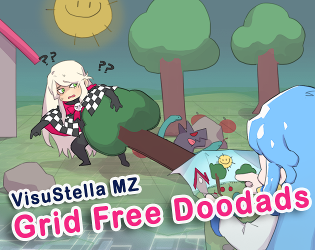 Grid Free Doodads Plugin For Rpg Maker Mz By Visustellamz