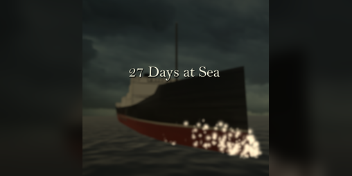 Cover image for 27 days at sea
