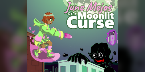 Cover image for June Mejos and the Moonlit Curse