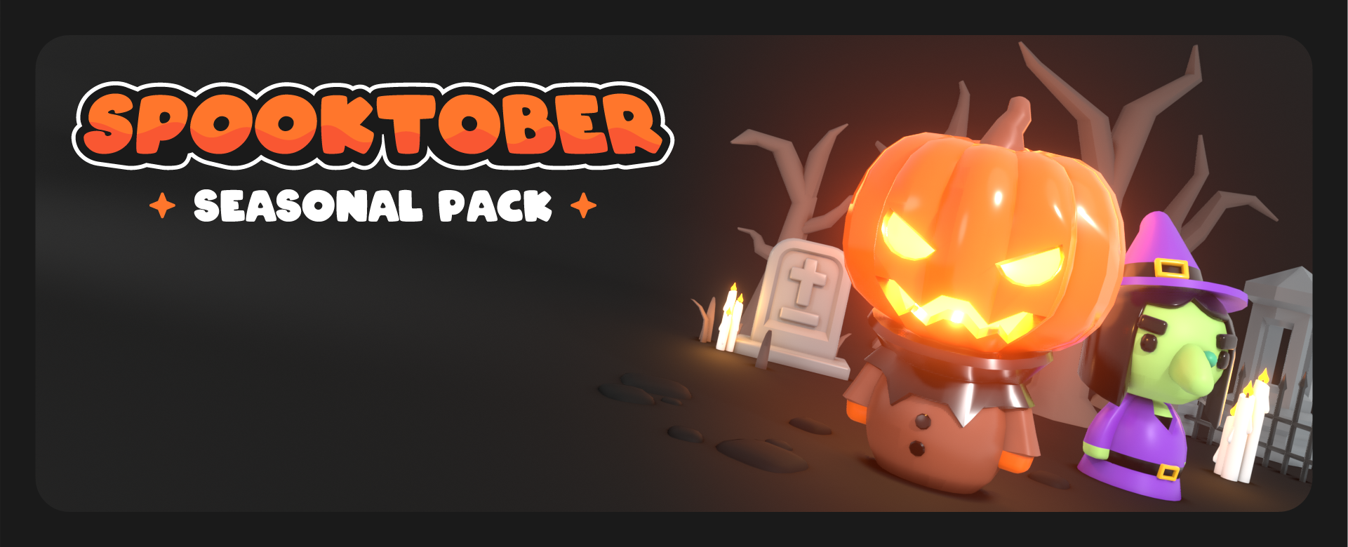 (Legacy) KayKit - Spooktober Seasonal Pack