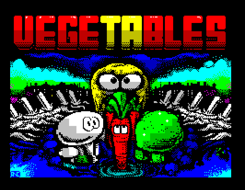 Cover image for Vegetables ZX Spectrum