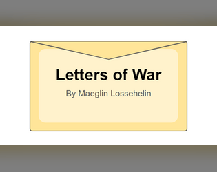 Letters of War