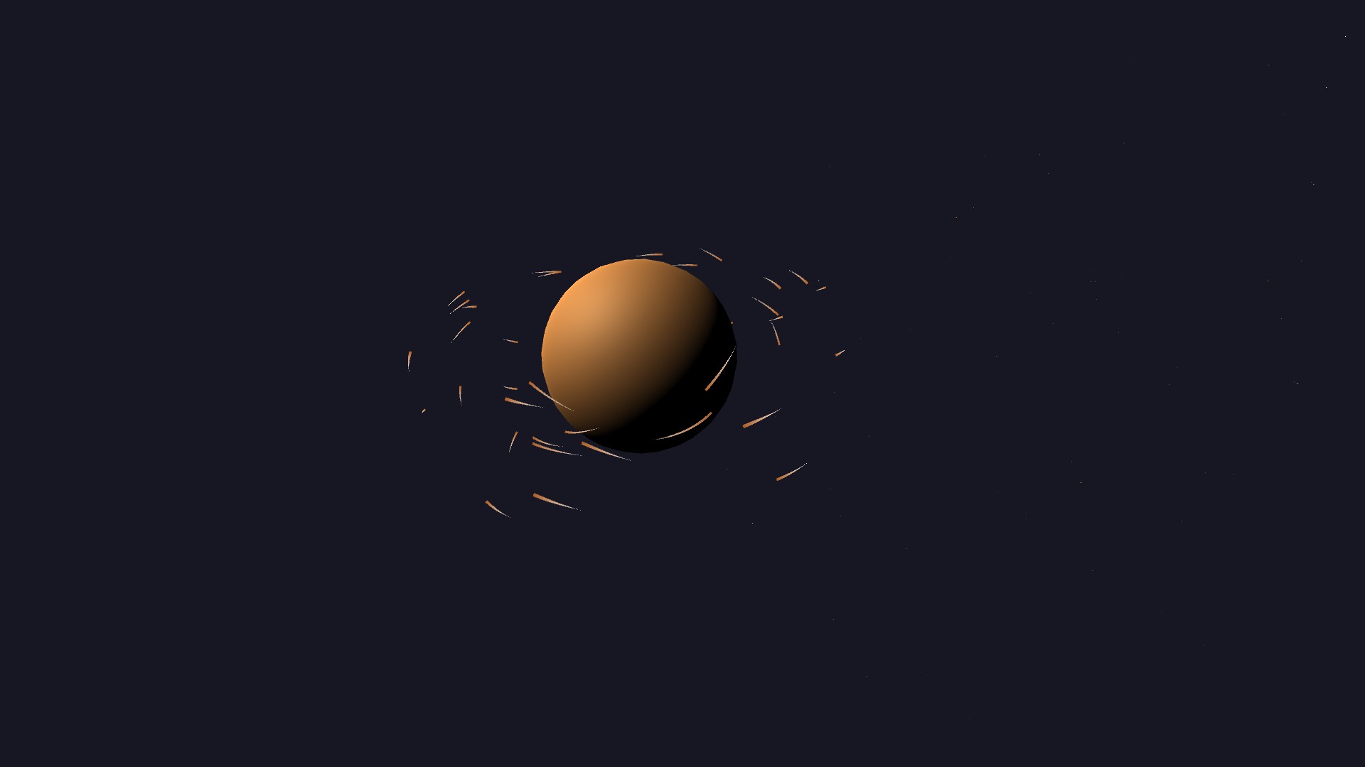my solar system simulation