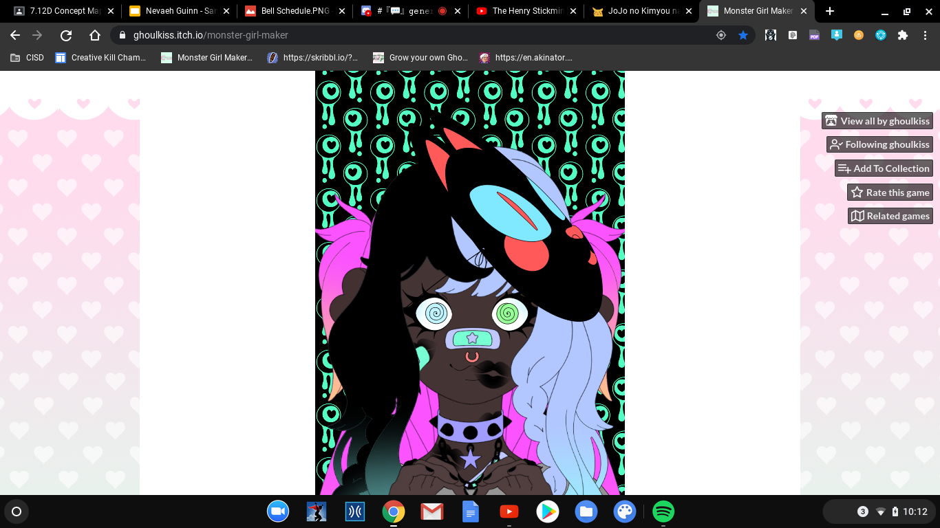 Comments 5574 to 5535 of 24029 - Monster Girl Maker by Emmy- GhoulKiss