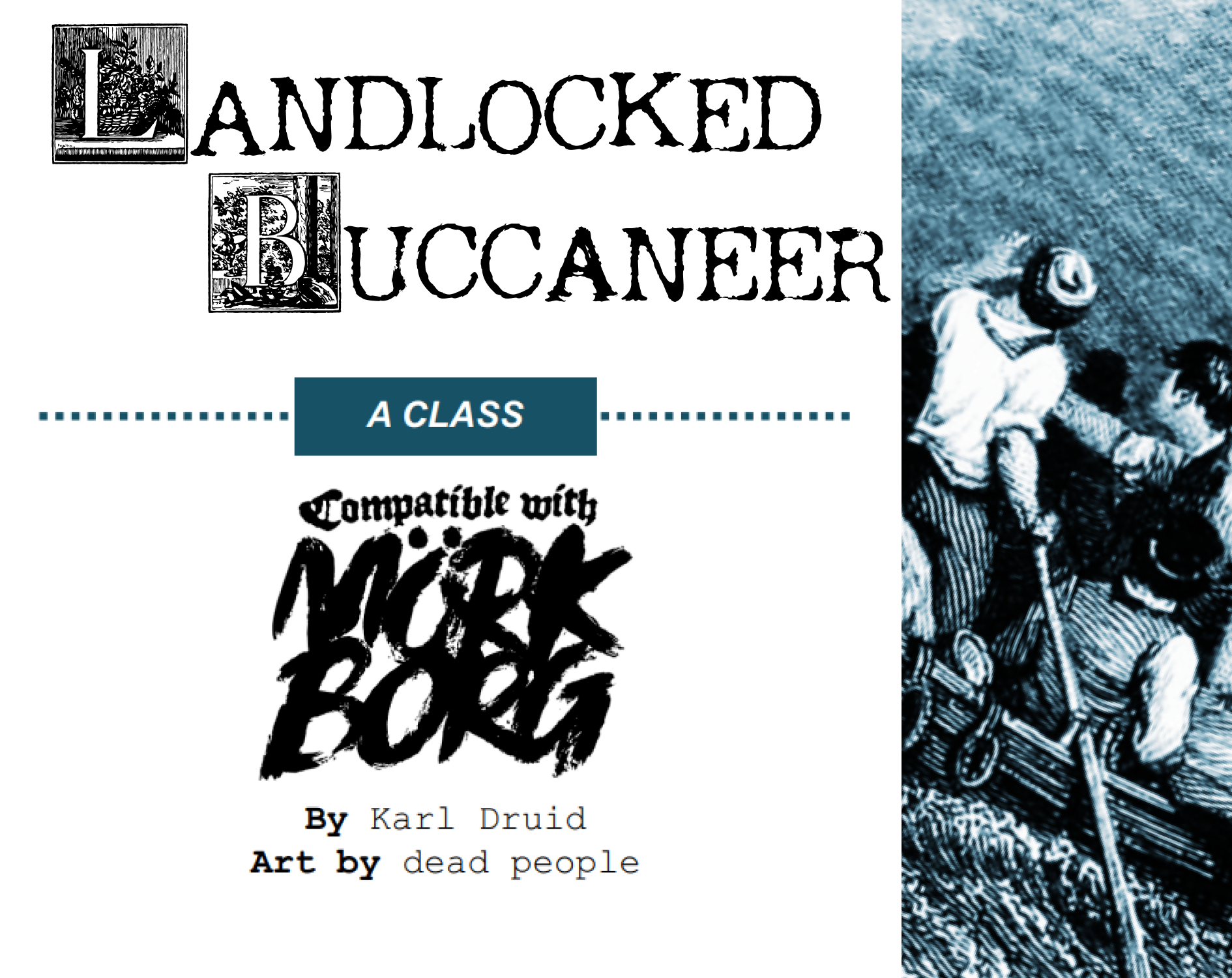 Cover image for Landlocked Buccaneer