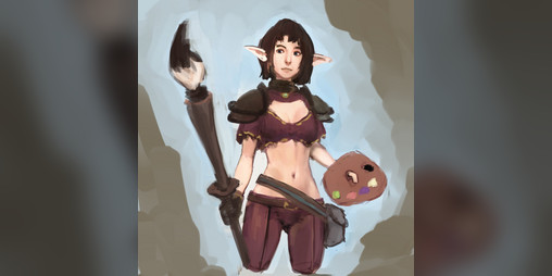 Cover image for Paintomancer